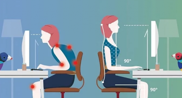 نکات ارگونومی اداری برای جلوگیری از بروز بیماری