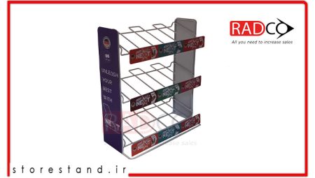 storestand-romizi بهترین استند فروشگاهی رومیزی