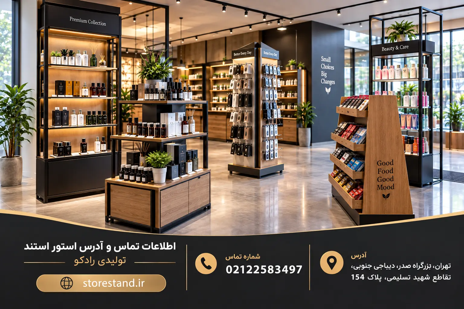 قیمت استند فروشگاهی
