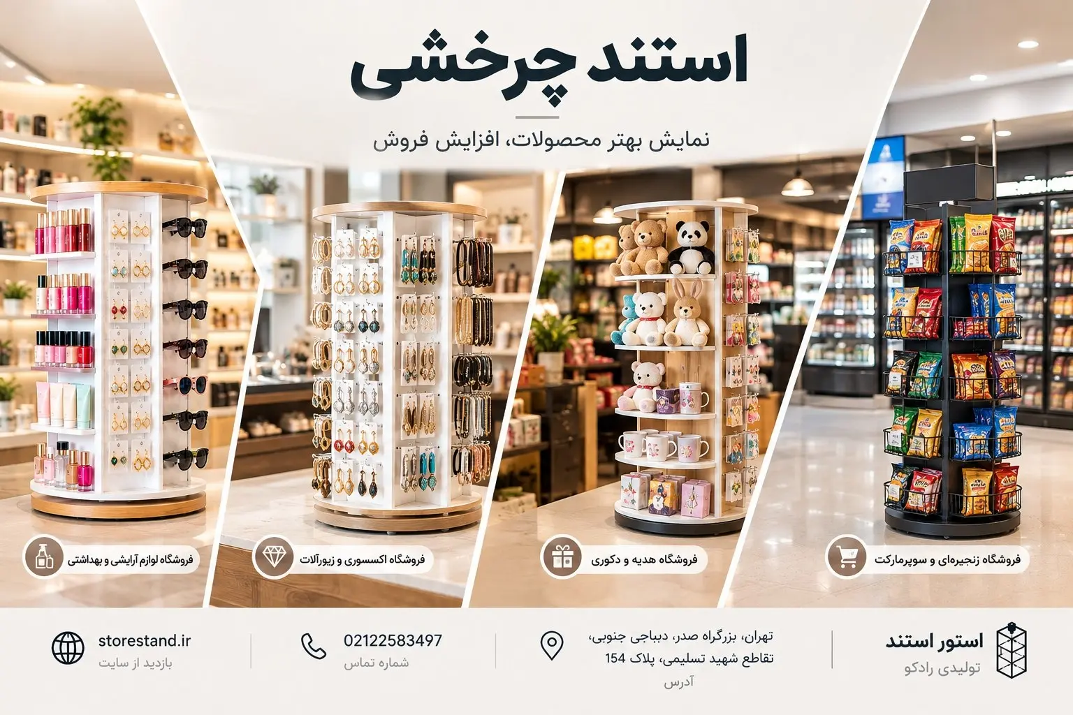 استند چرخشی