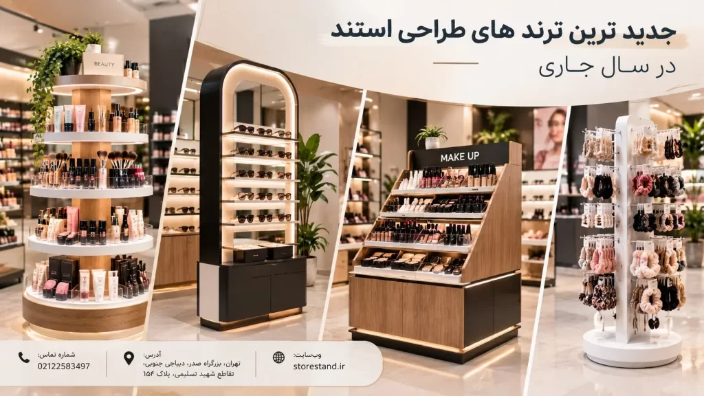 جدیدترین ترندهای طراحی استند در سال جاری
