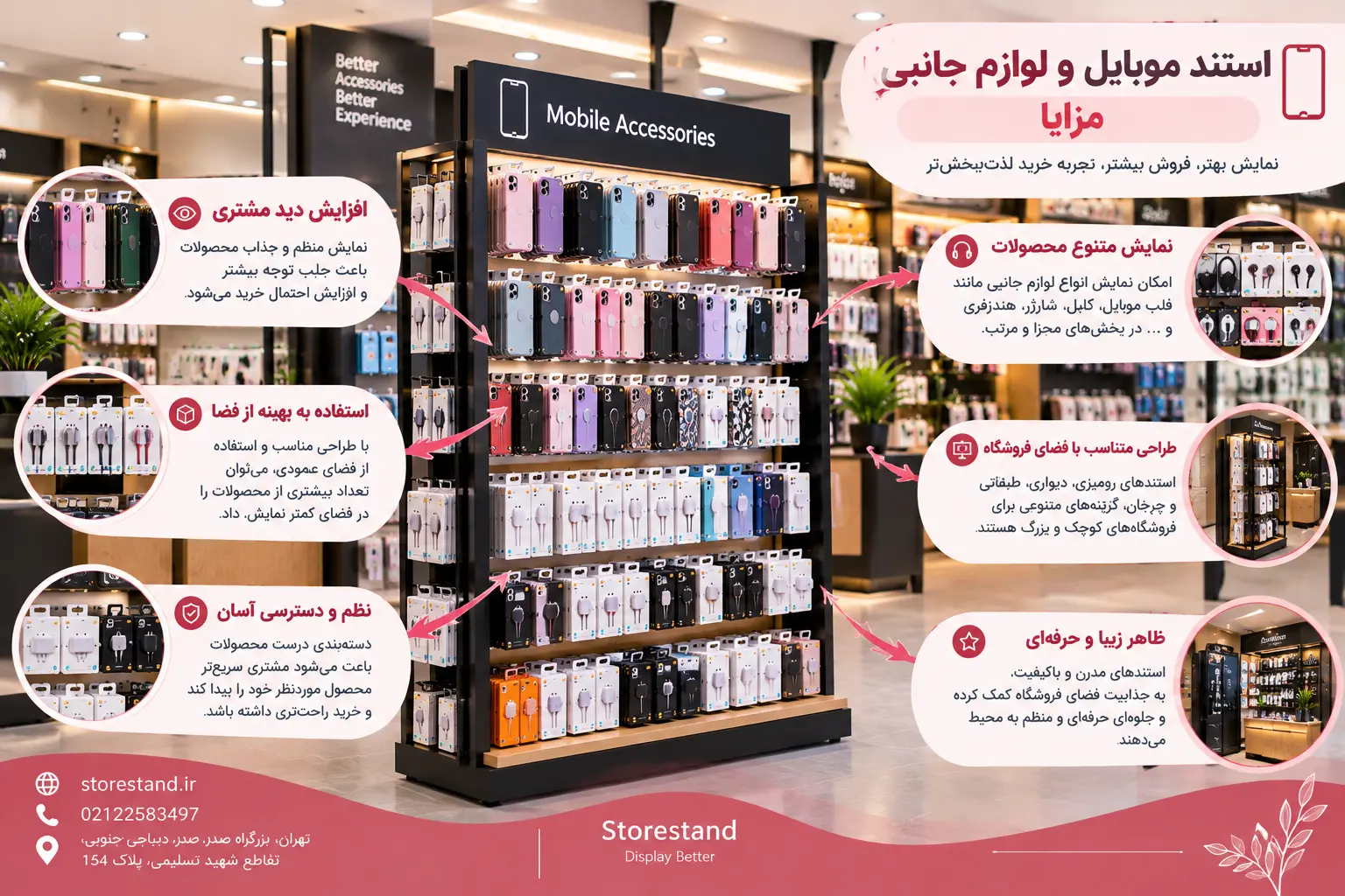 مزایای استفاده از استند موبایل و لوازم جانبی