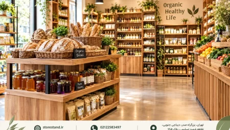 استند چوبی برای چه فروشگاه‌هایی مناسب است؟ مزایا و کاربردهای استند چوبی