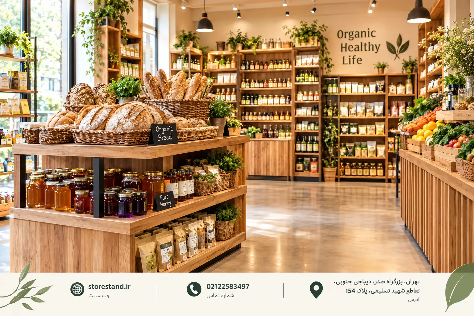 استند چوبی برای چه فروشگاه‌هایی مناسب است؟ مزایا و کاربردهای استند چوبی